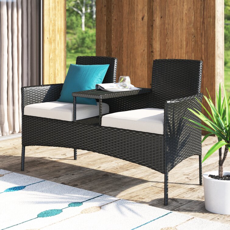 Rattan discount seat cushions